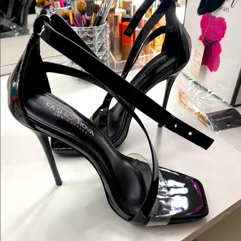Black heels